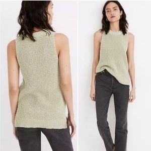 Madewell Shaker Knit Sweater Tank